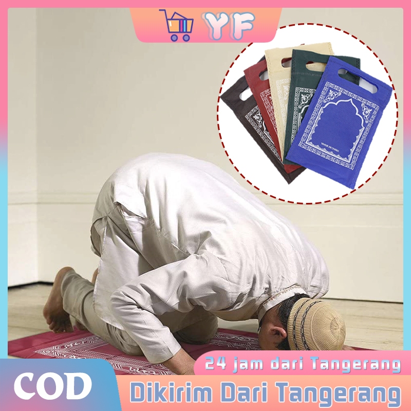 Souvenir Sajadah Travel Sajadah Muri Genggam Traveling Lipat Kecil