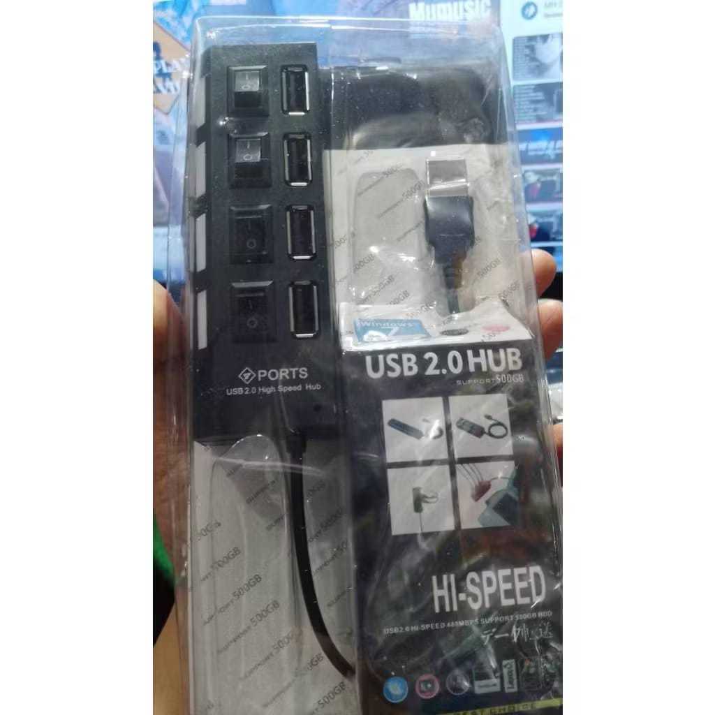 USB HUB 4 Port 4 Switch Centro | Usb hub 4 Port(KING)