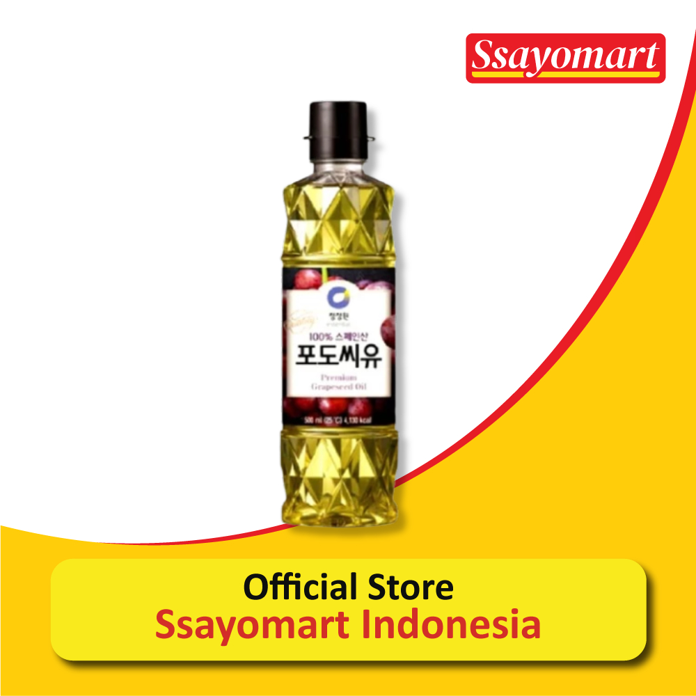 

Chung Jung One Premium Grape Seed Oil 500ml / Minyak Biji Anggur Murni
