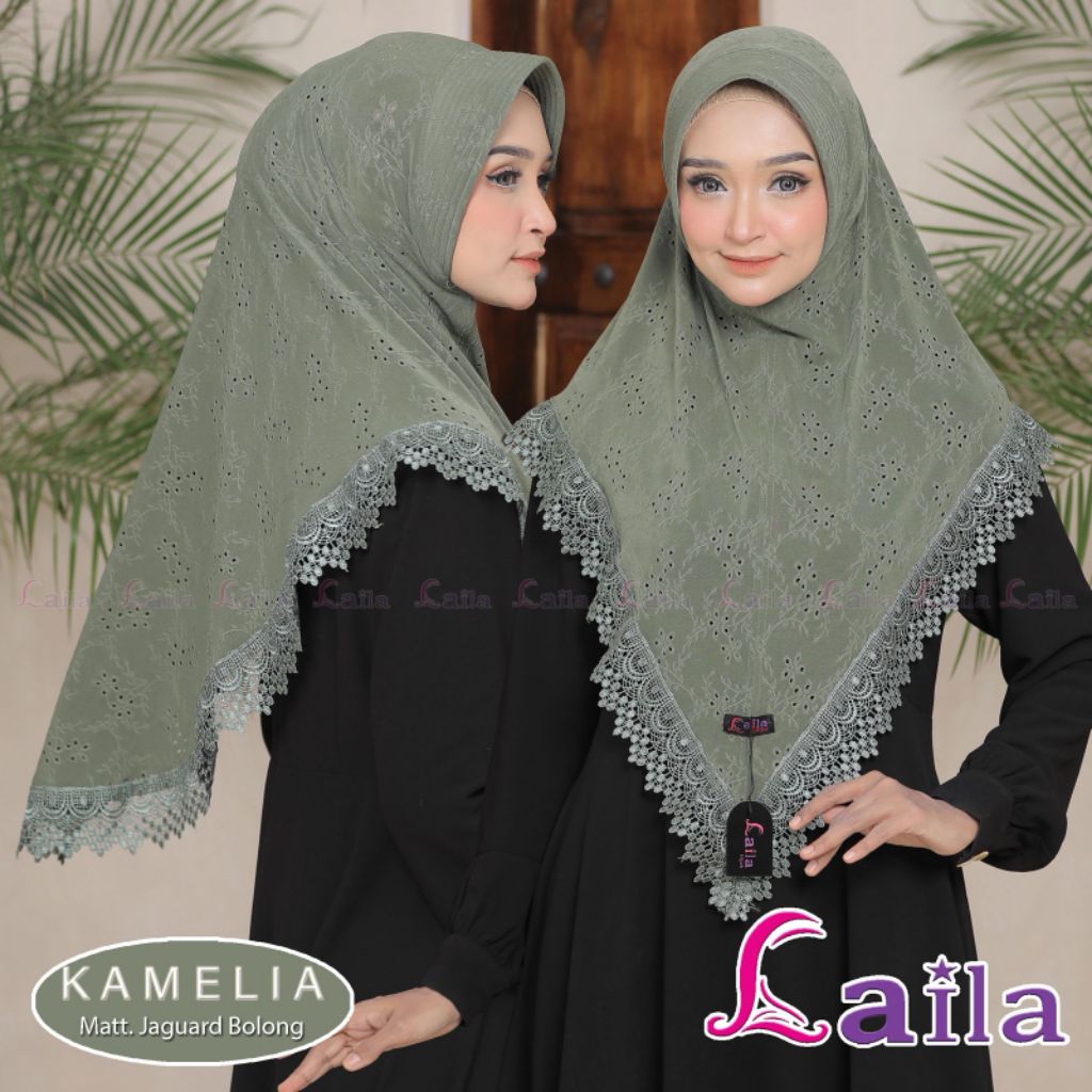 HIJAB RENDA SENADA KATBOL BY LAILA HIJAB|HIJAB RENDA SENADA