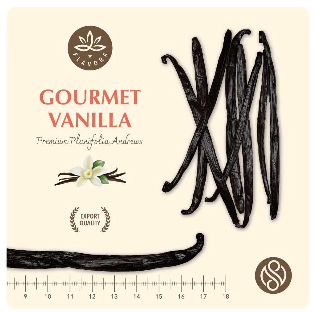 

Flavora Vanilla Pods - Luxury Gourmet & Gift Set Premium