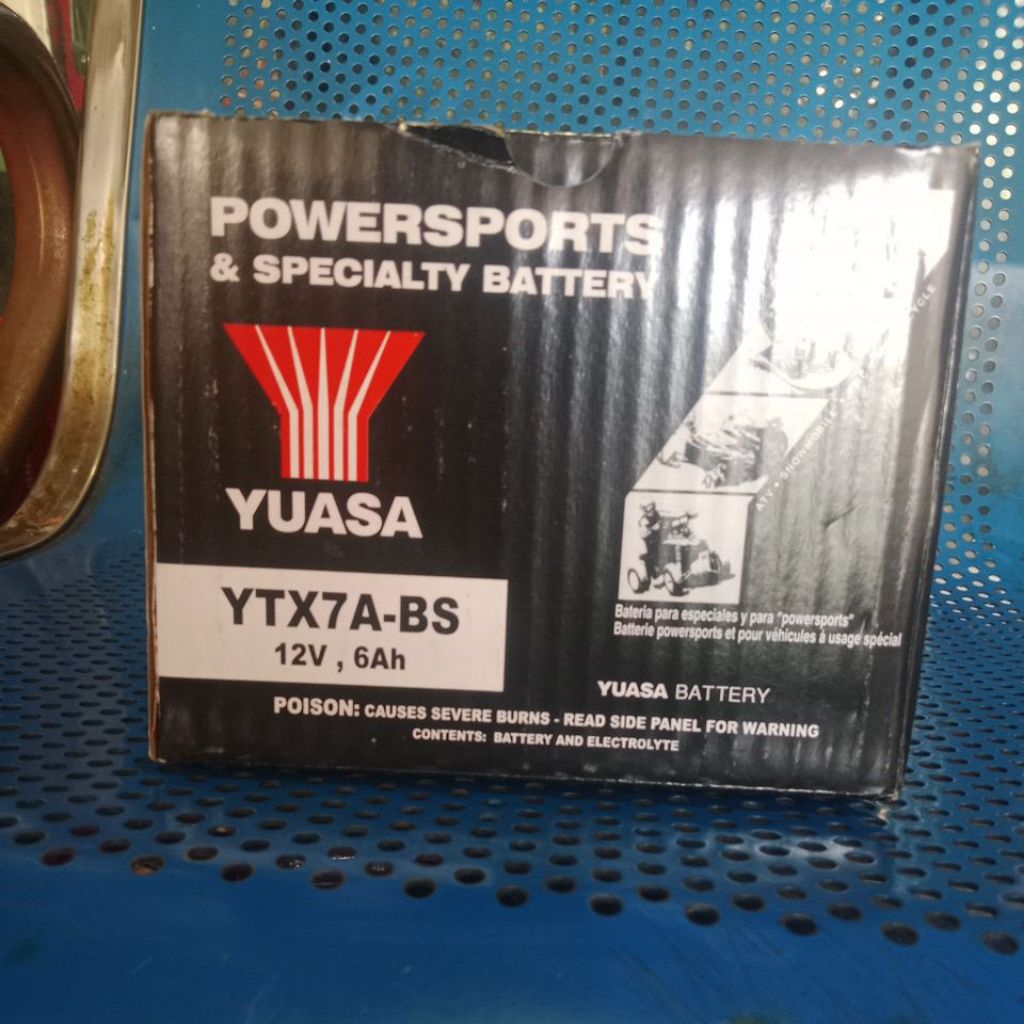 YUASA YTX7A-BS NINJA 250 R