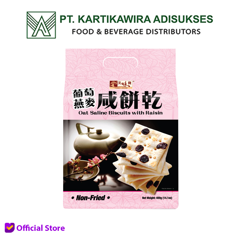 

Yummy Oat Saline Raisin Biscuit 400gram