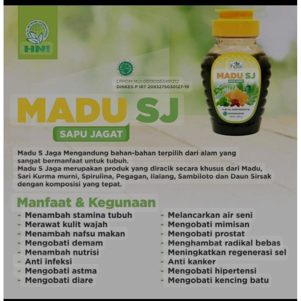 

MADU S JAGA HNI