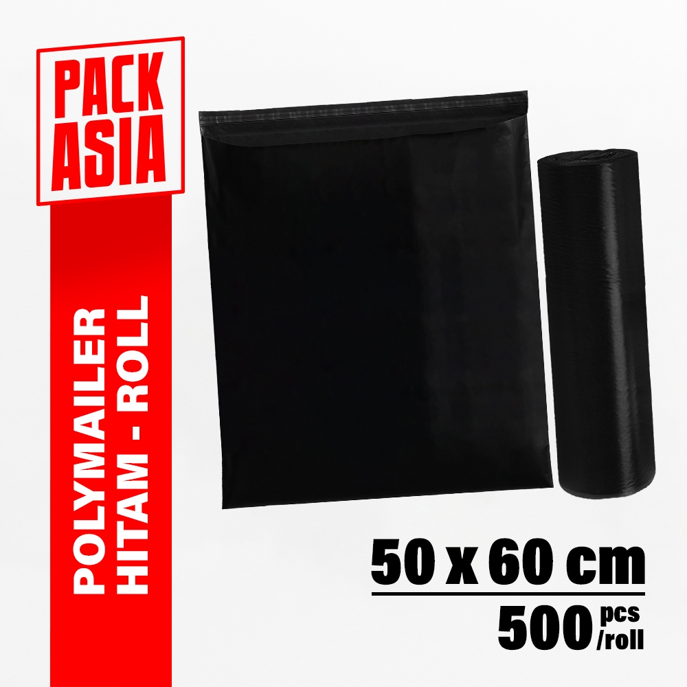 

Packasia - Polymailer Kantong Plastik Kemasan - 50 x 60 cm - Isi 500pcs