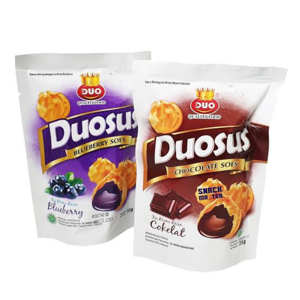 

DUOSUS KUE SUS KERING ISI KRIM COKLAT/BLUEBERRY ISI 30PCS