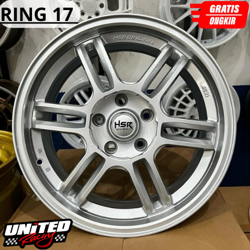 VELG RF01 RING 17 LOBANG 5 BUAT INNOVA RUSH CAMRRY TERIOS GRANDMAX CIVIC XL7 HR-V PROMO VELG AERI HS