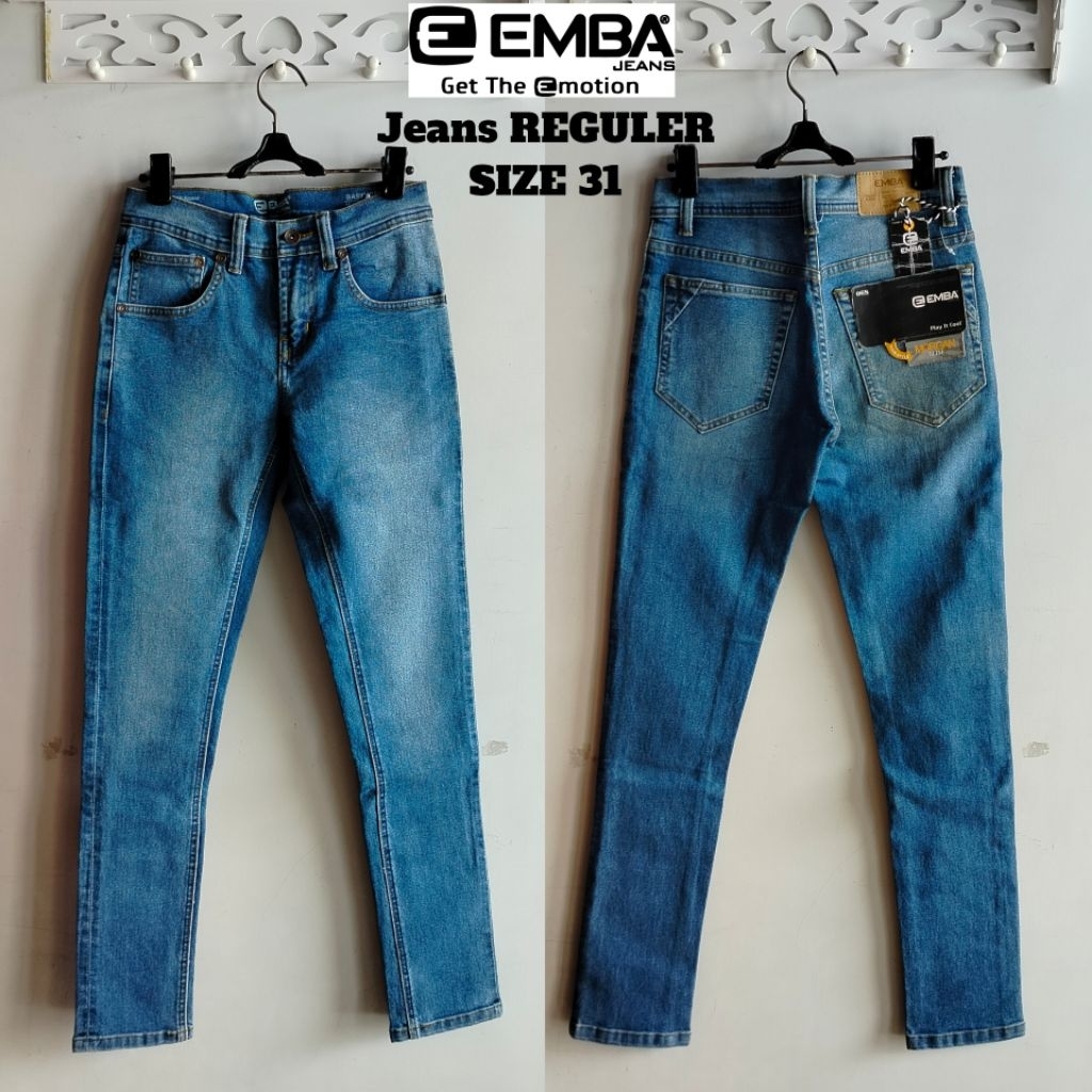 CELANA EMBA CELANA PANJANG EMBA JEANS & KATUN ORIGINAL SIZE 31