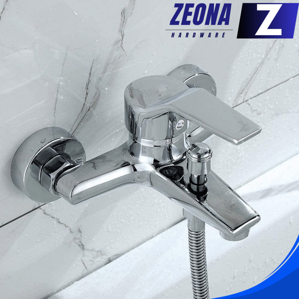 ZEONA Kran Shower Panas Dingin / Kran Mixer / Shower Faucet Hot & Cold |100% Jantung Kuningan
