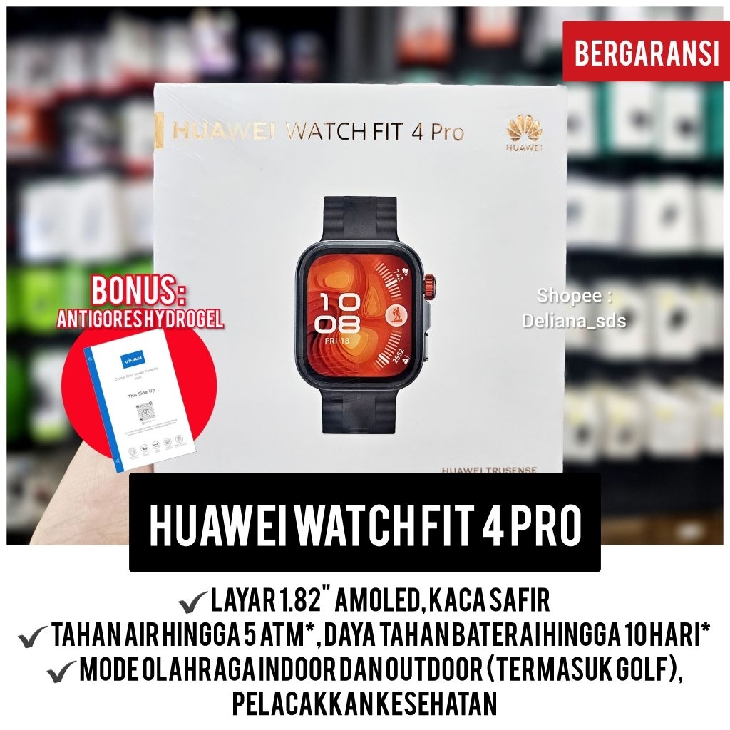Huawei Watch Fit 4 Pro Garansi Resmi 1 Tahun Smart Watch Huawei Fit 4 Pro Smartwatch Huawei Fit 4 Pr