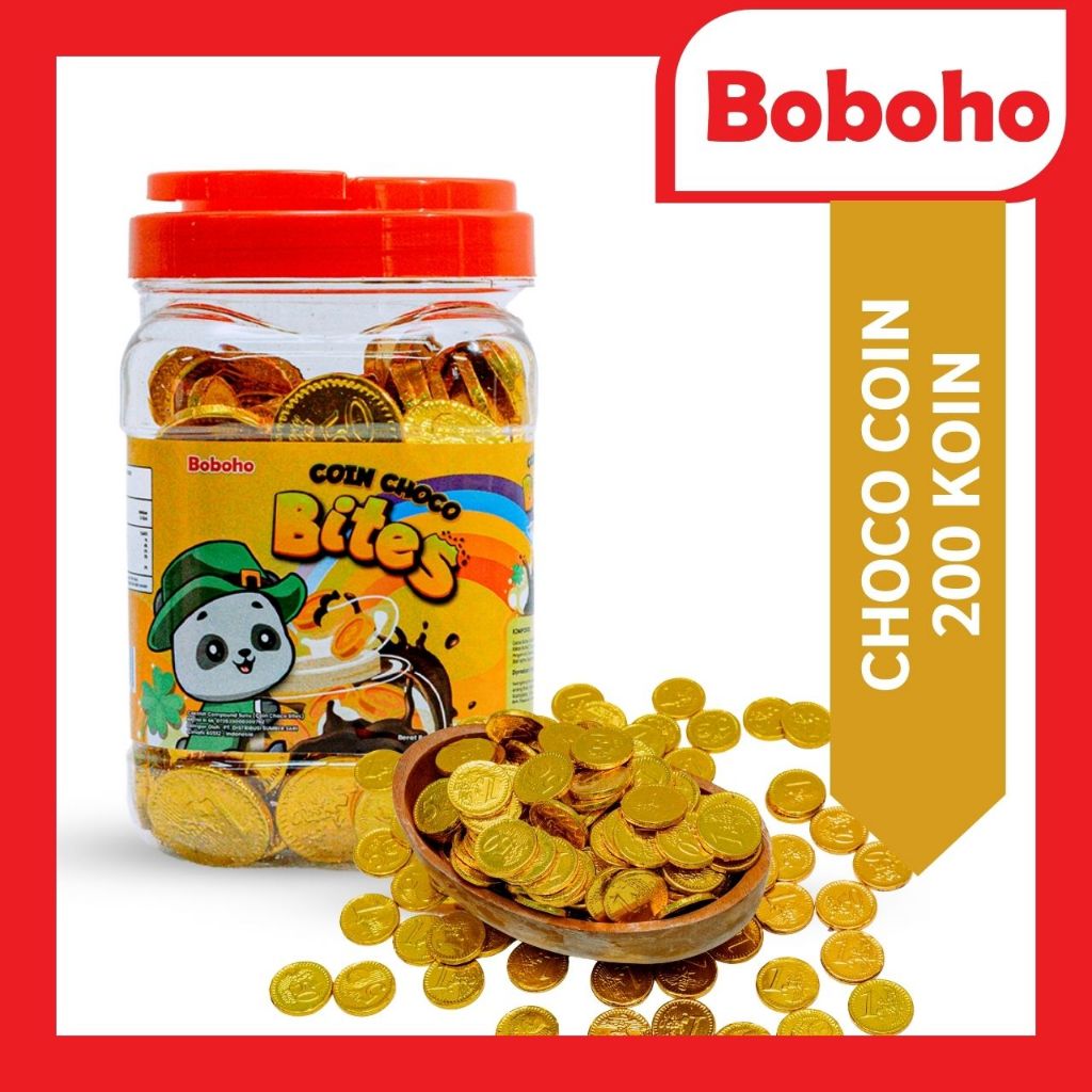 

COKLAT KOIN EMAS BOBOHO ISI 200