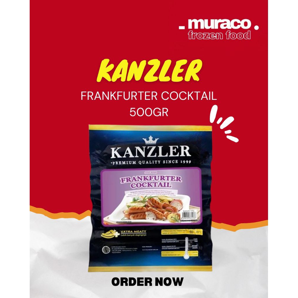 

Kanzler Frankfurter Cocktail 500gr