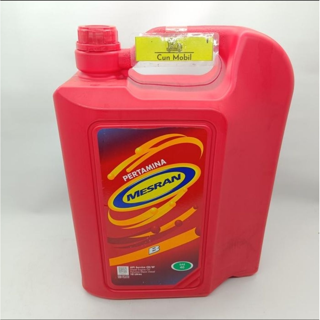 Oli mesin Pertamina Mesran B 40 10 Liter