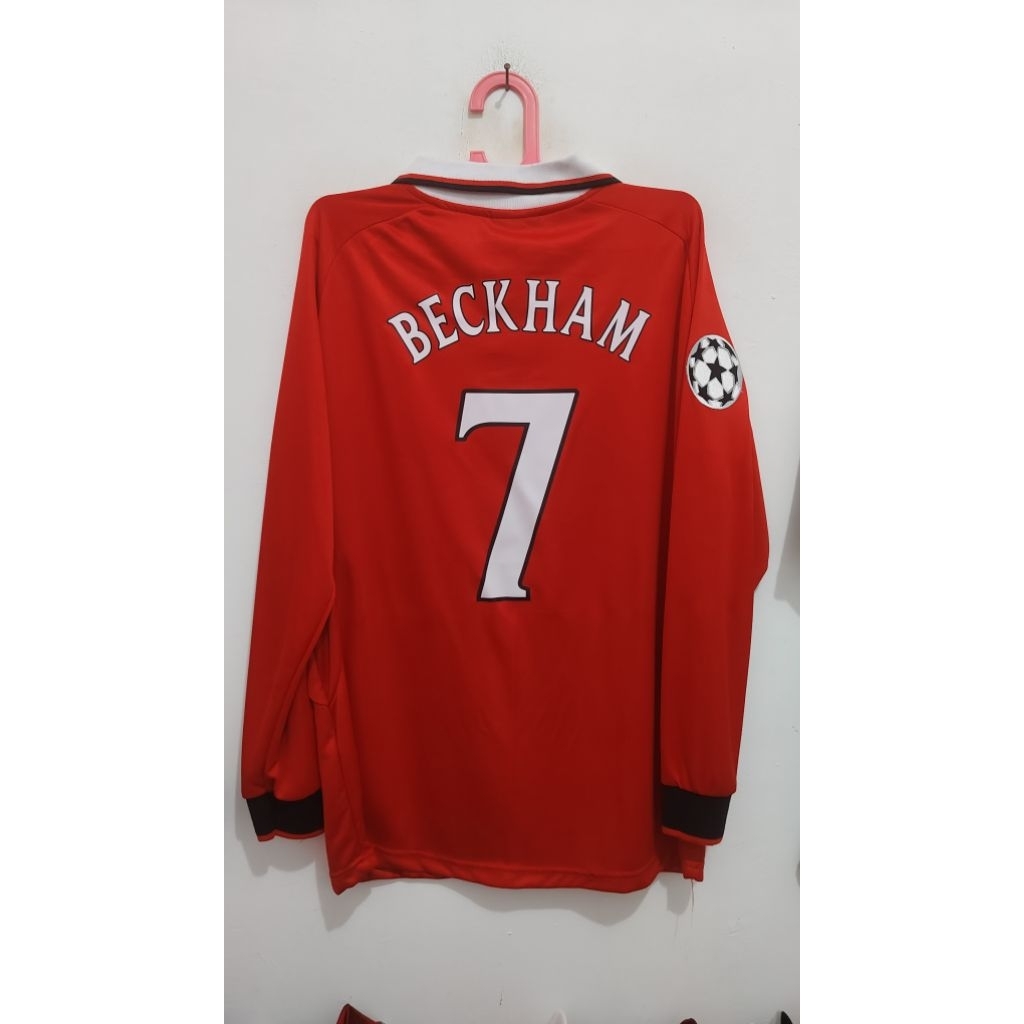 jersey retro MU Beckham size L XL