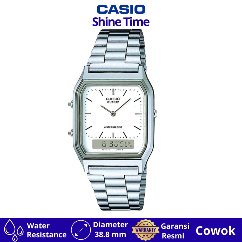 Jam Tangan Unisex Casio AQ-230A-7AMQYDF