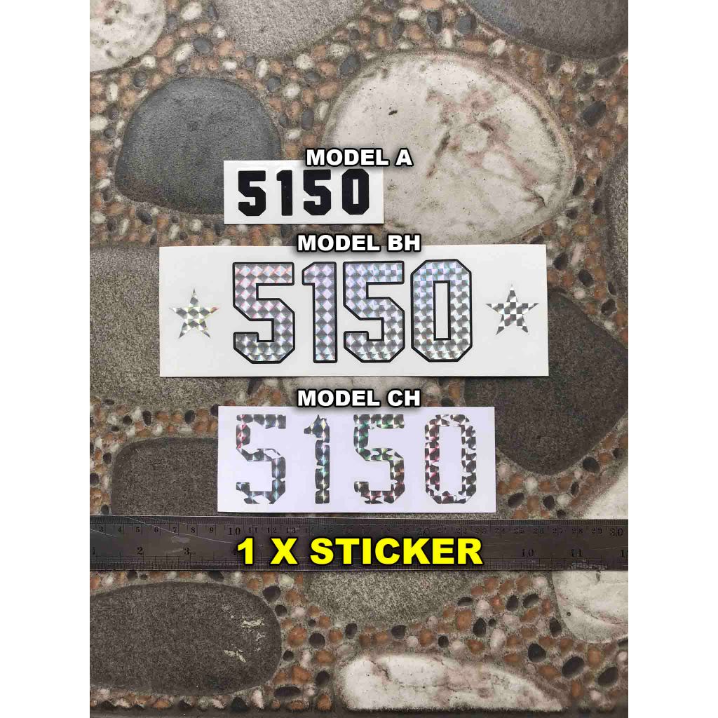 Sticker 5150 Eddie Van Halen Body Gitar Elektrik Akustik Klasik Folk Guitar Classic Nylon Steinberge