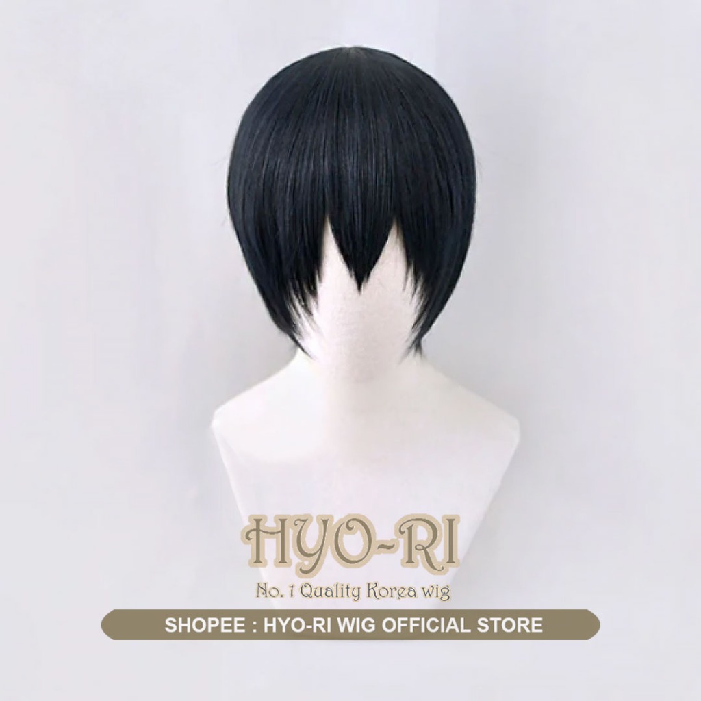 HYO-RI WIG : WIG TOBIO KAGEYAMA WIG KAGEYAMA TOBIO WIG COSPLAY ANIME HAIKYUU WIG COSPLAY ANIME HAIKY