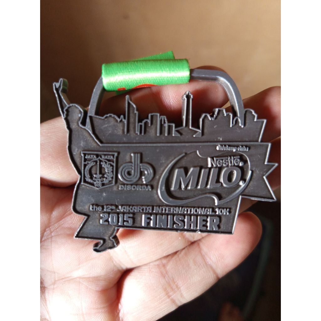 mendali running Milo 10k