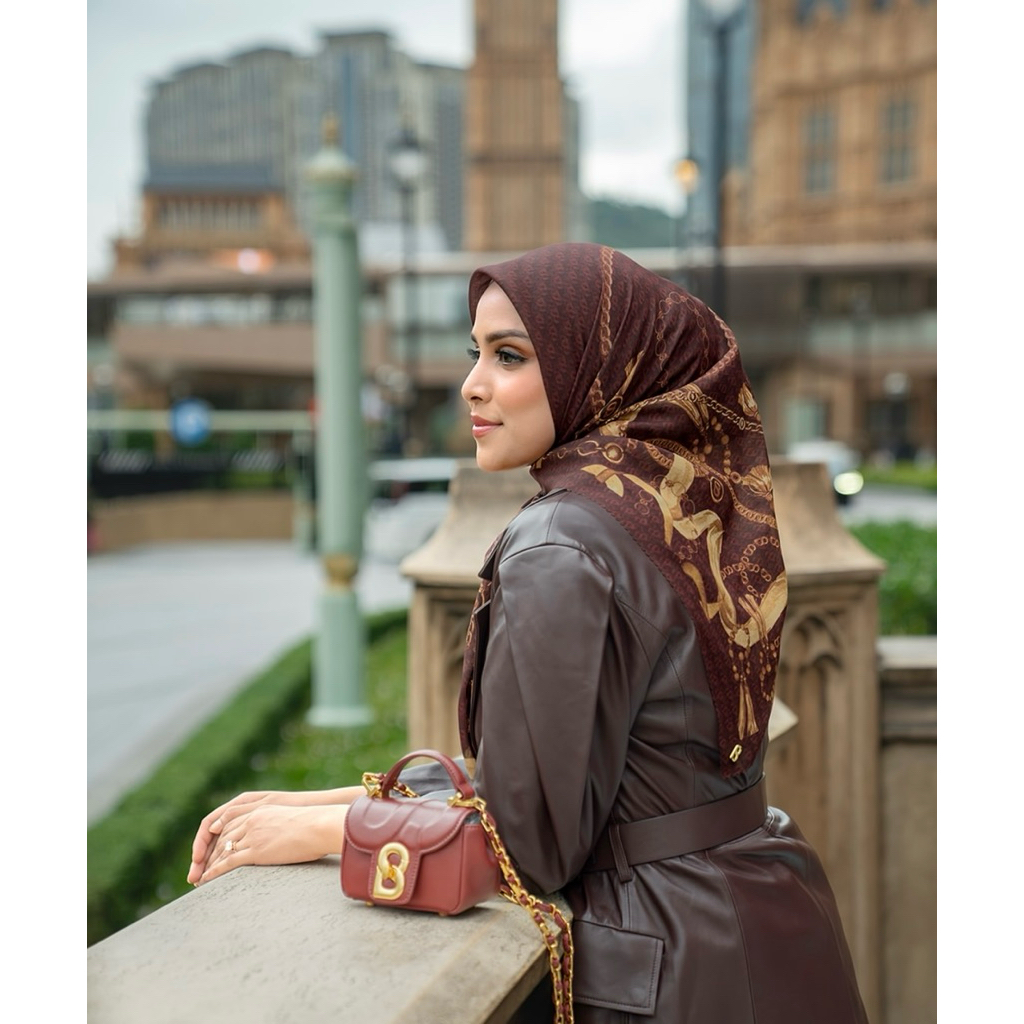 Hijab Buttonscarves Chain Series