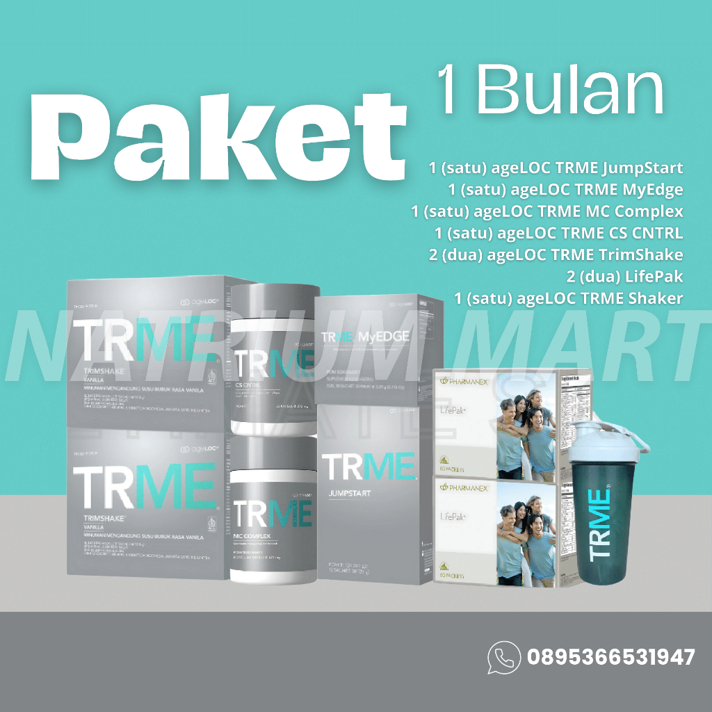 

PAKET DIET 1 BULAN LENGKAP TRYEME EXP 2026