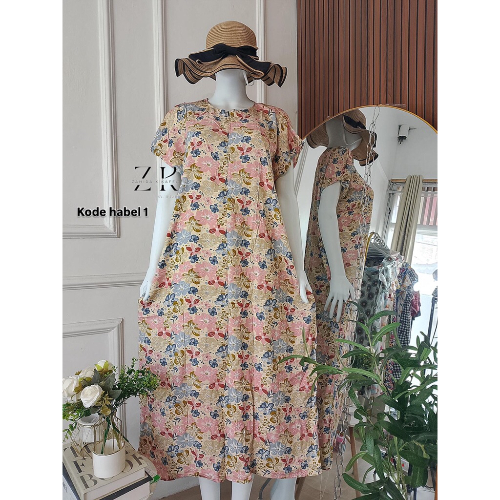 Daster habel bahan rayon viscose premium busui bumil friendly  daster wanita daster remaja daster ke