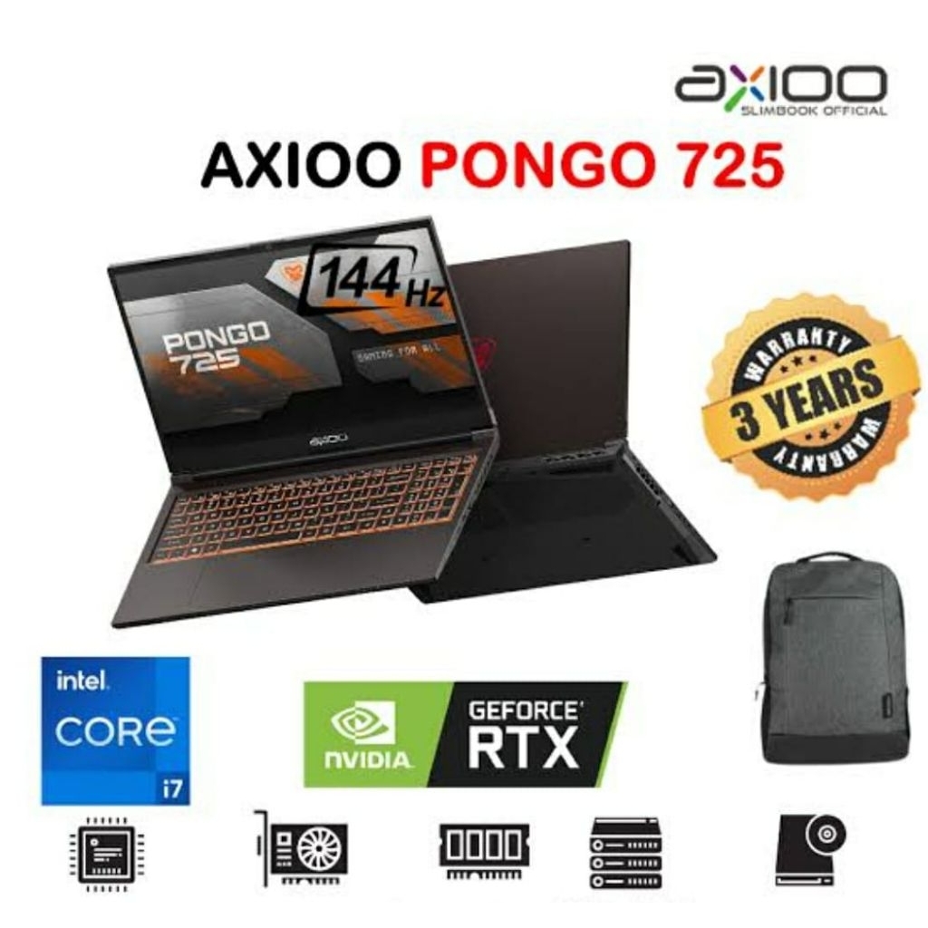 Axioo Pongo 725 16/512 gb