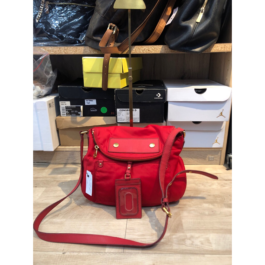 TAS MARC JACOBS PREPPY NYLON NATASHA RED