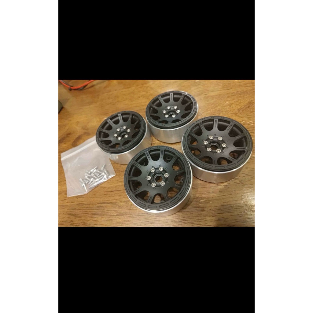 velg 2.2" untuk mobil RC 1:10 bonus 1 pcs serep velg dan ban