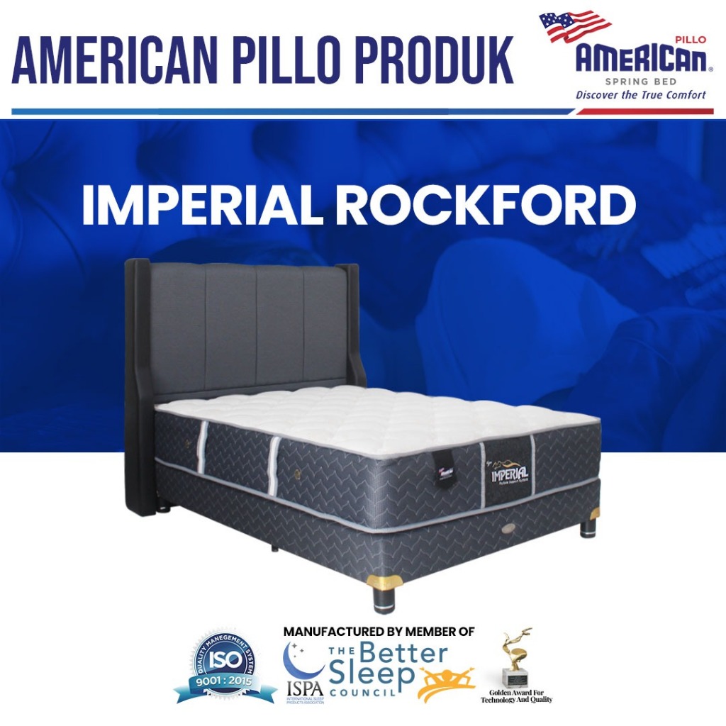AMERICAN PILLO SET SPRING BED IMPERIAL