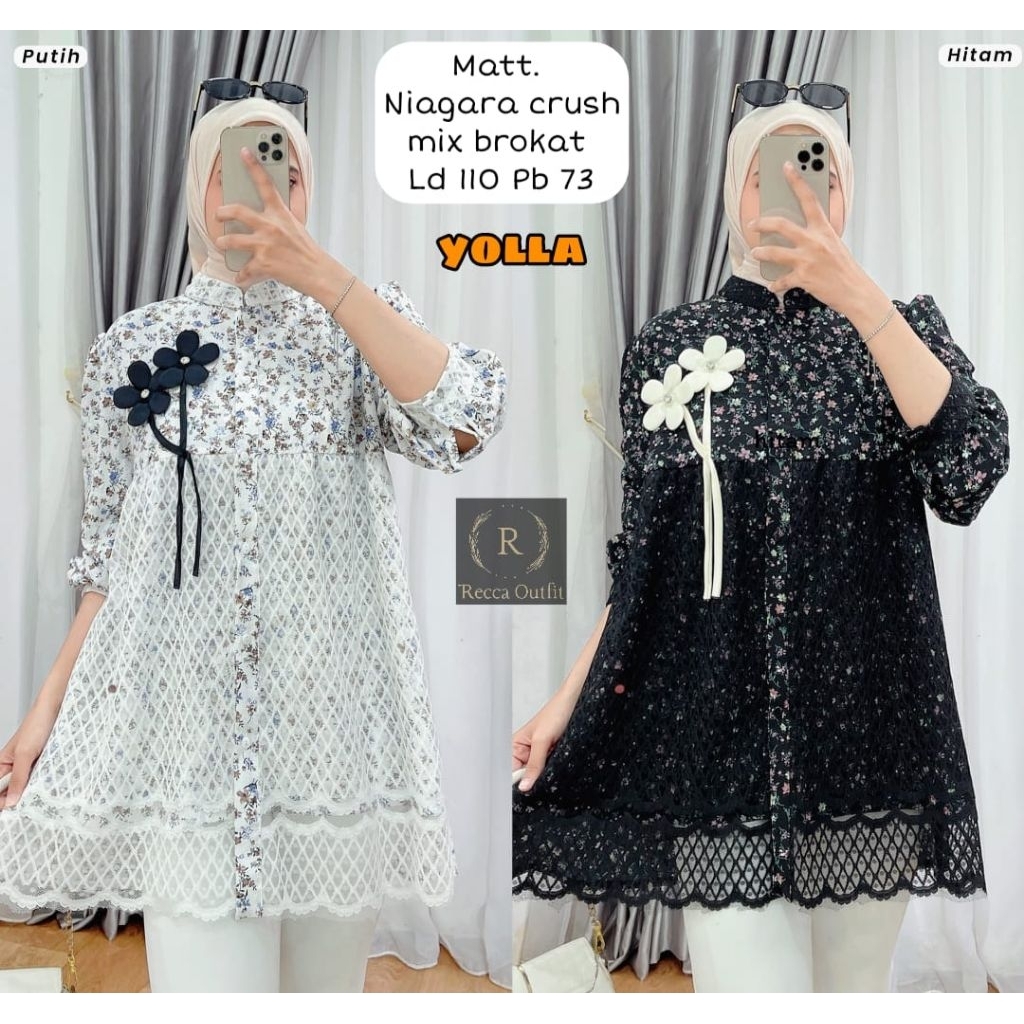 YOLLA By RECCA - Blouse bhn niagara crush mix bruklat