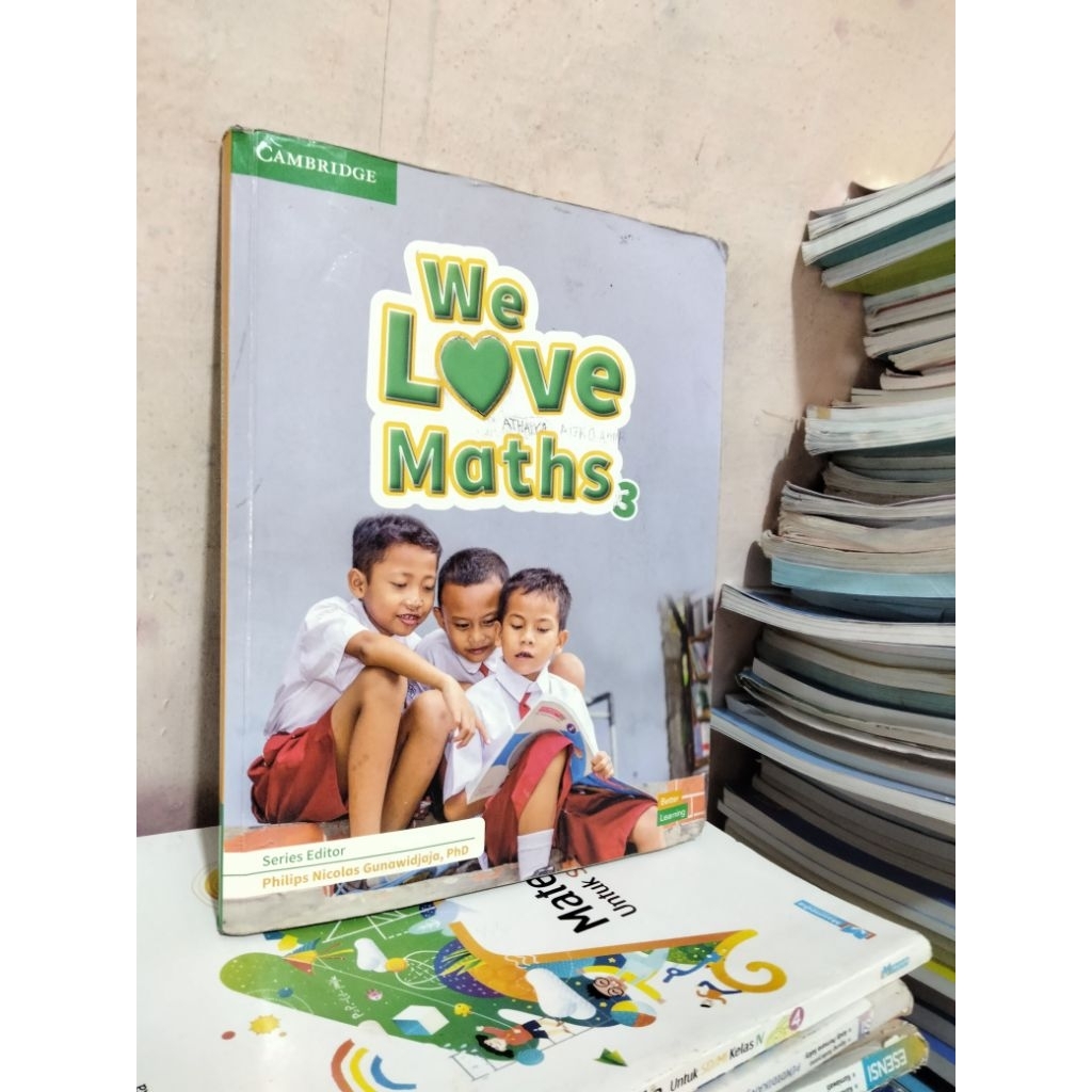 buku we love maths 3