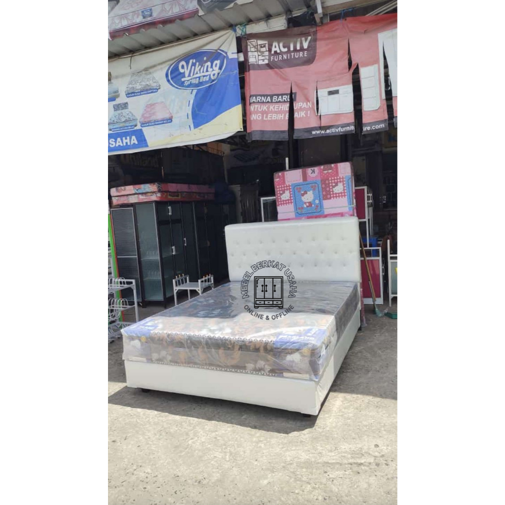 Springbed Bearland 1set Ranjang Dipan