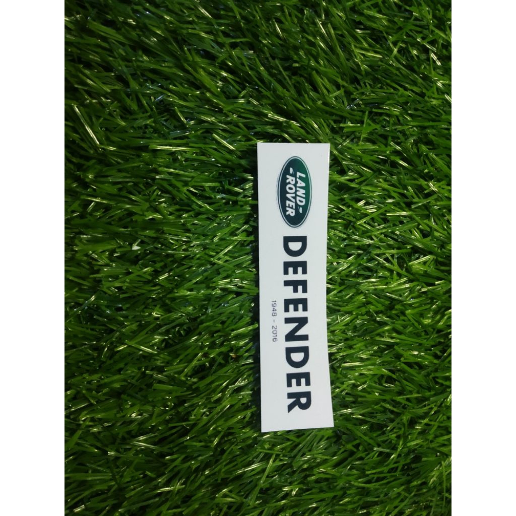 

stiker vinyl defender