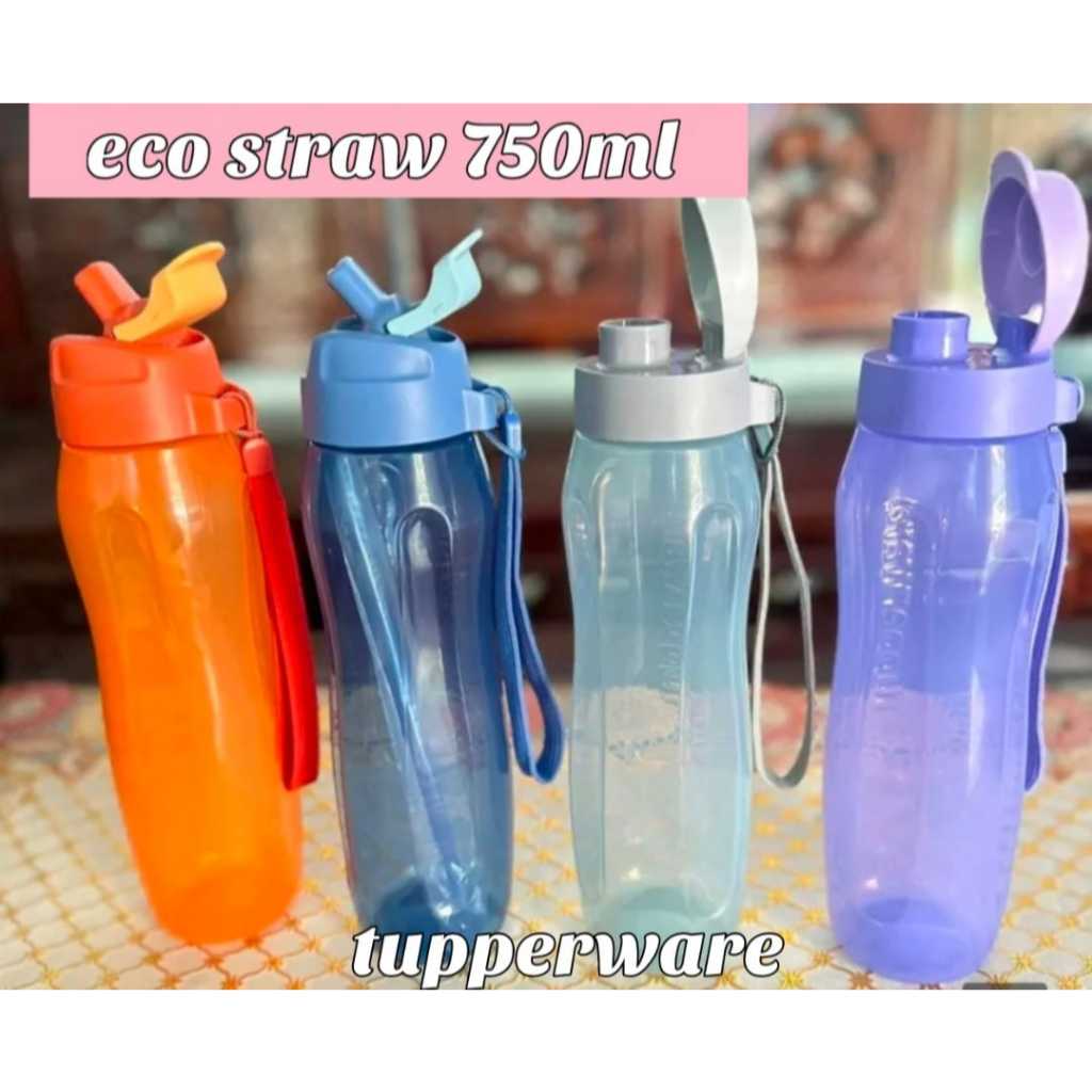 Eco Bottle Straw 750 ml Tupperware