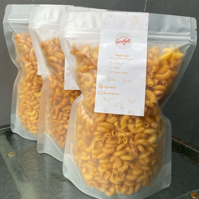 

Camilan Snack Makaroni Pedas 350gr Gurihati