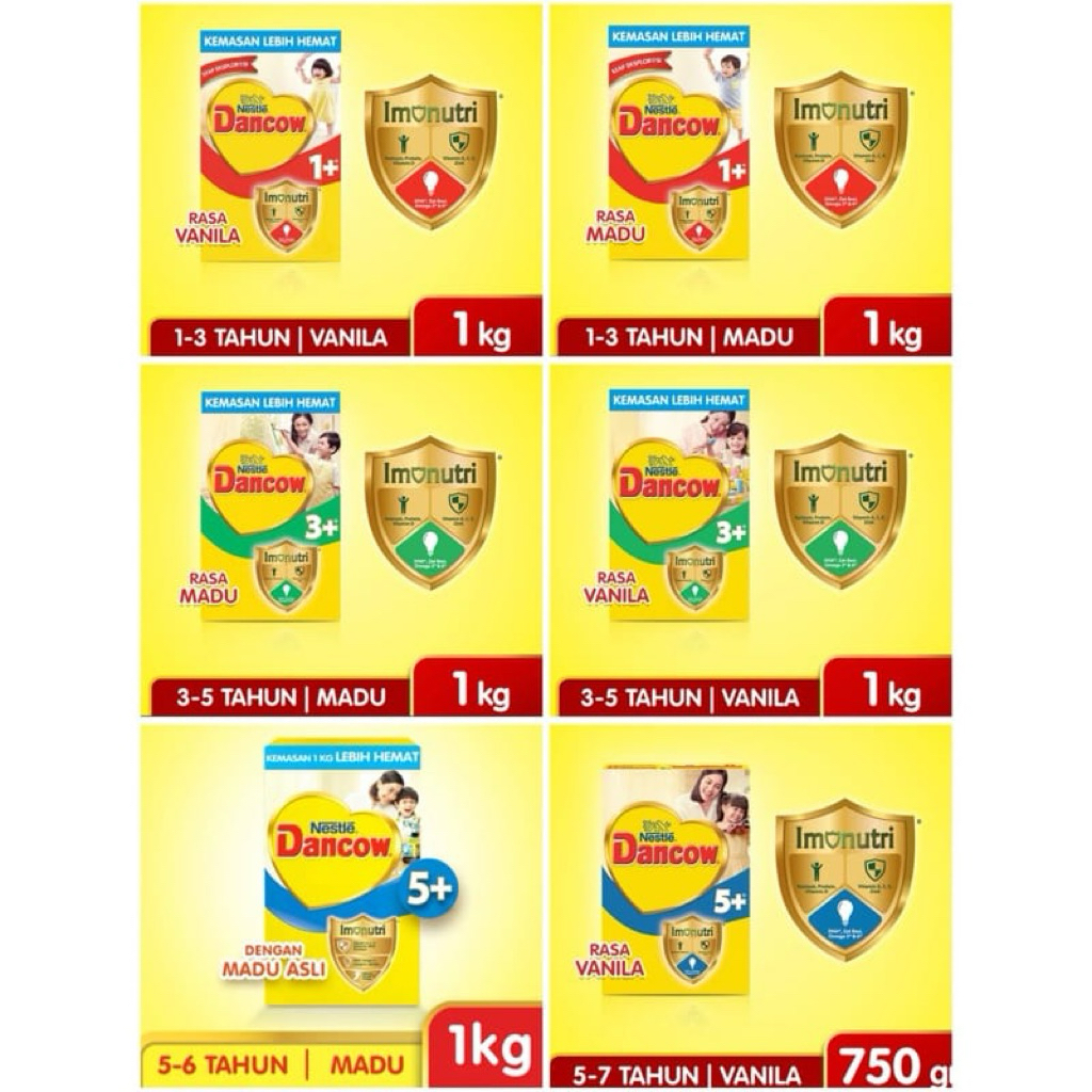 

Dancow 1+3+5+ semua varian