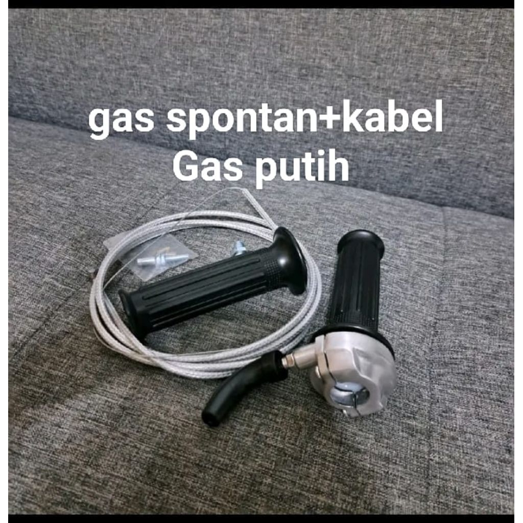 GAS SPONTAN RM MINI THAILAND HANDLE GAS MOTOR SELONGSONG GAS KONTAN SLONSONG + TALI KABEL GAS SERAT 