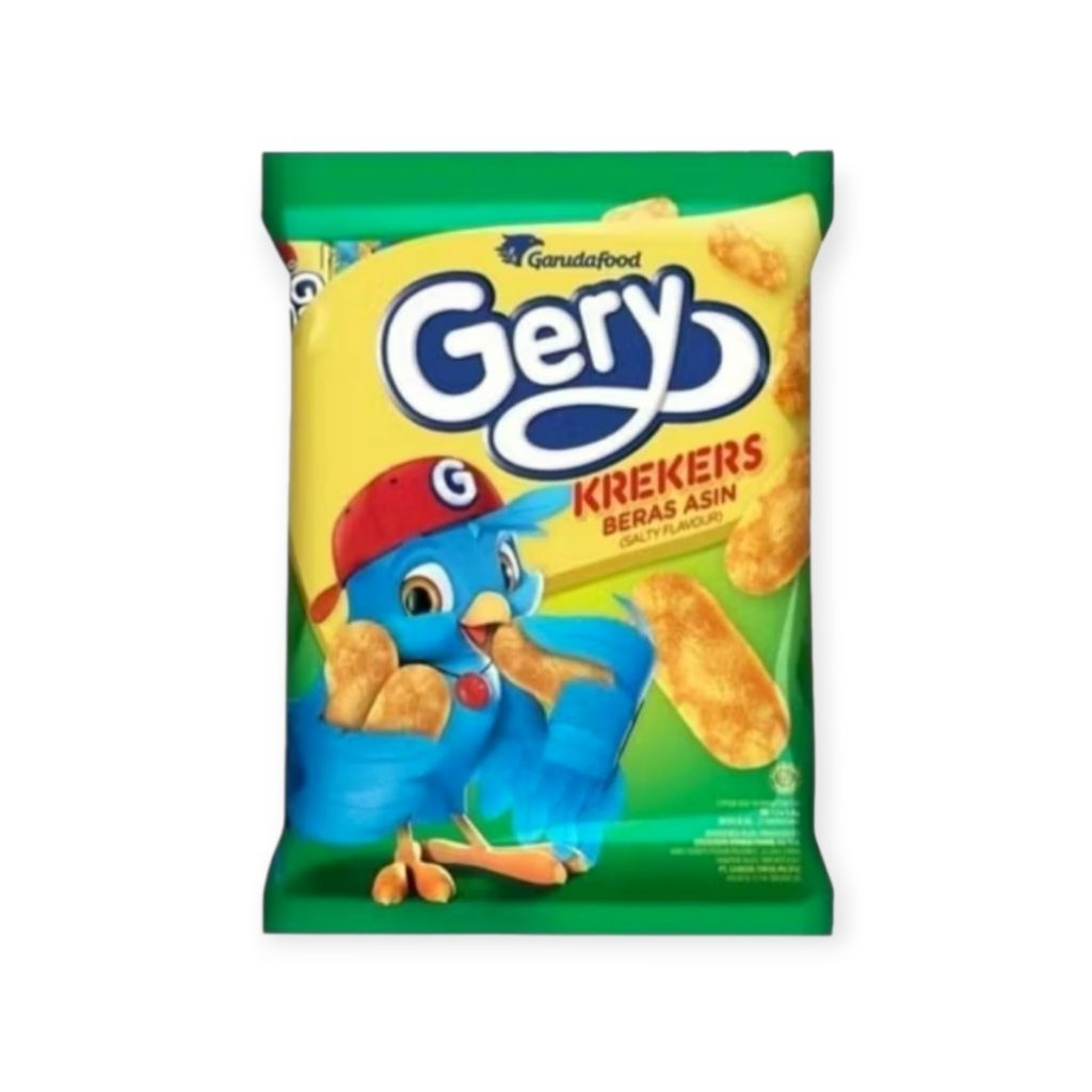 

Gery Krekers Beras Asin 56g isi 10