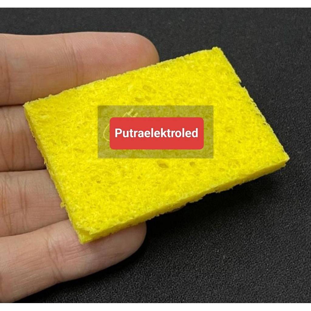 Busa Pembersih Mata Solder / Busa Solder / Sponge Solder ( Kecil )