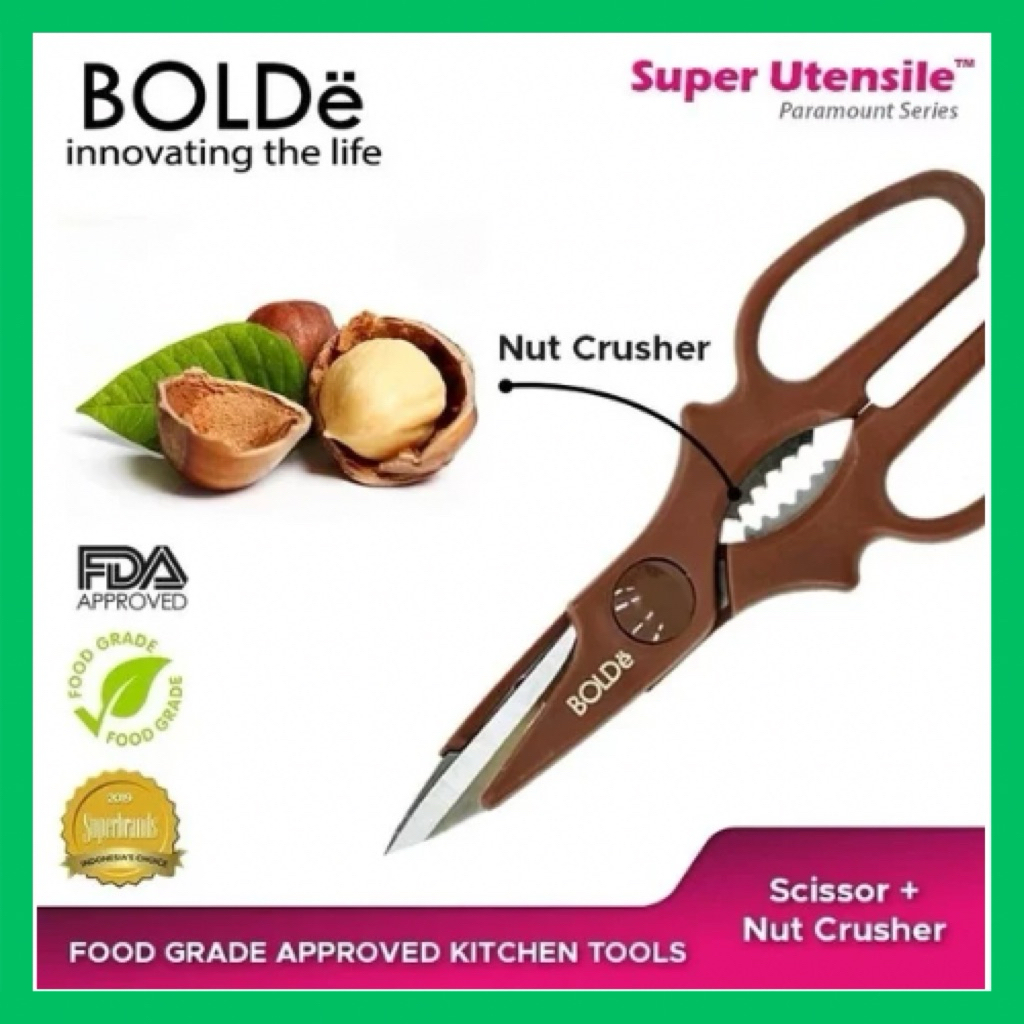 

Gunting bolde stainless gunting elektra 3in1 / gunting paramount 2in1