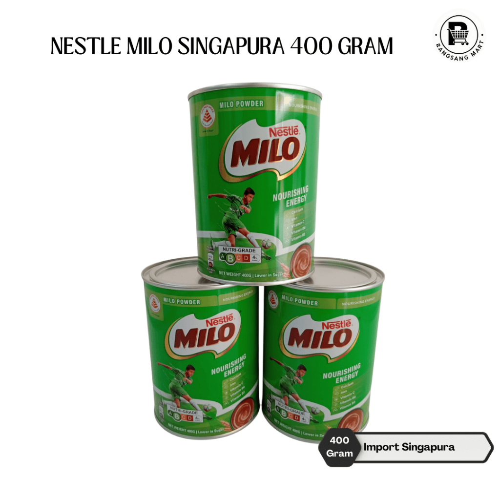 

NESTLE MILO SINGAPURA 400 GRAM (Exp 23 JUNI 2026)