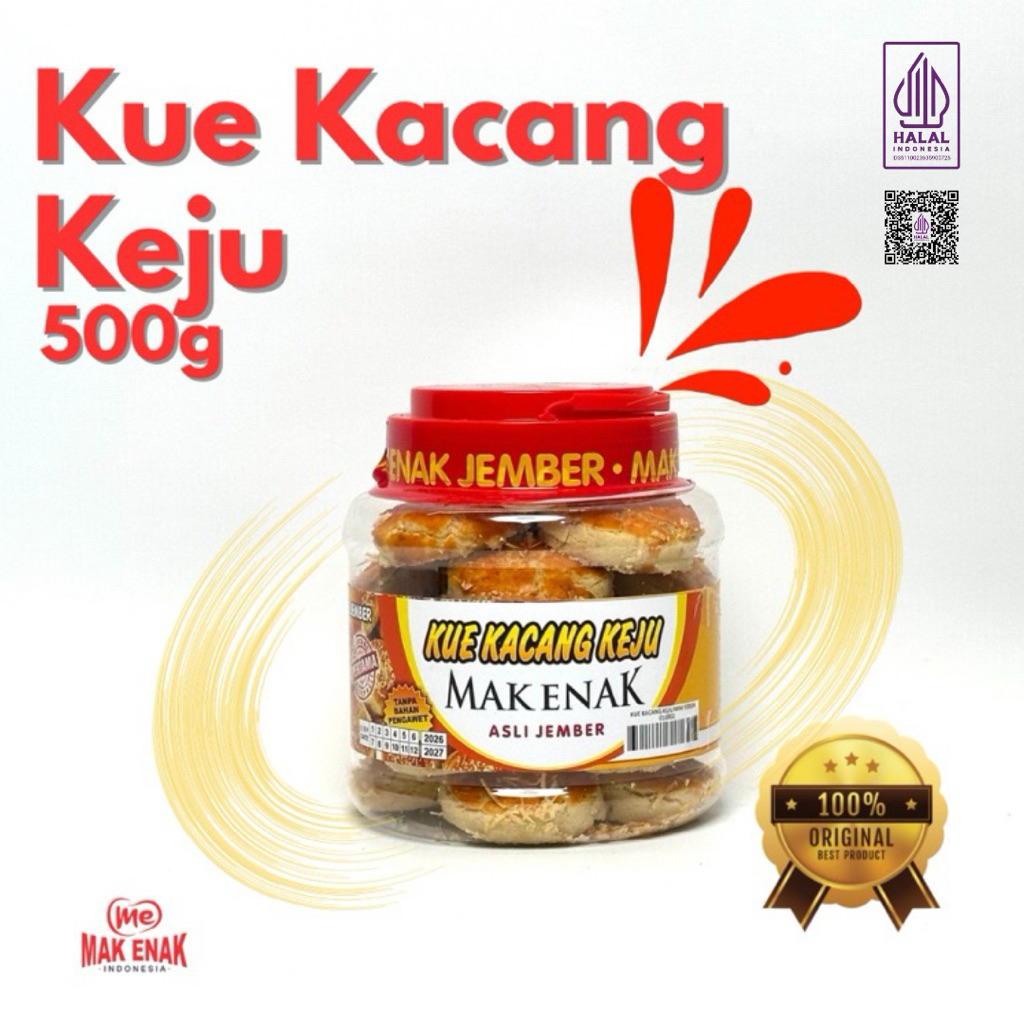 

KUE KACANG KEJU 500 GRAM | MAK ENAK INDONESIA | MASJID ALFAWWAZ BAROKAH