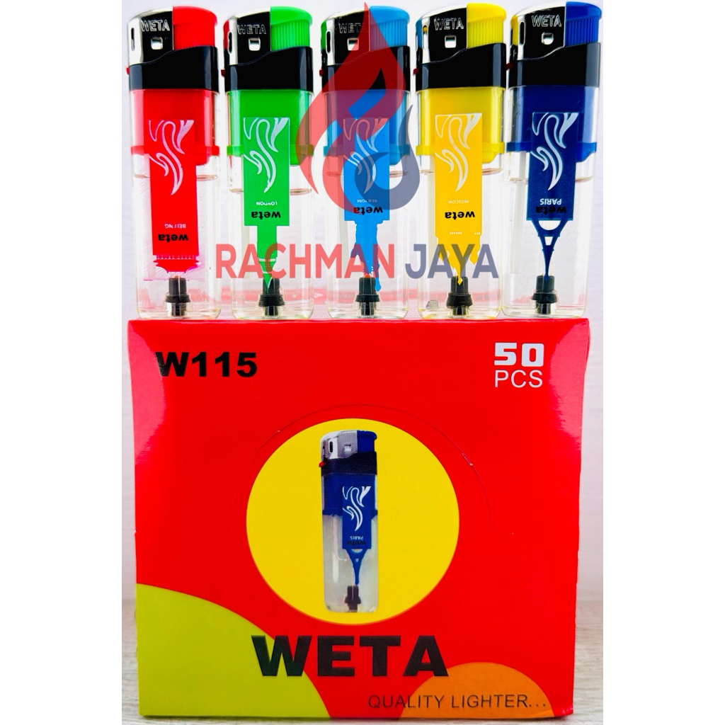 Korek magnet motif sepak bola weta 112 dan Weta 115 bisa isi ulang