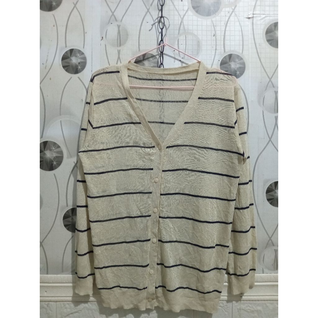 cardigan vneck rajut