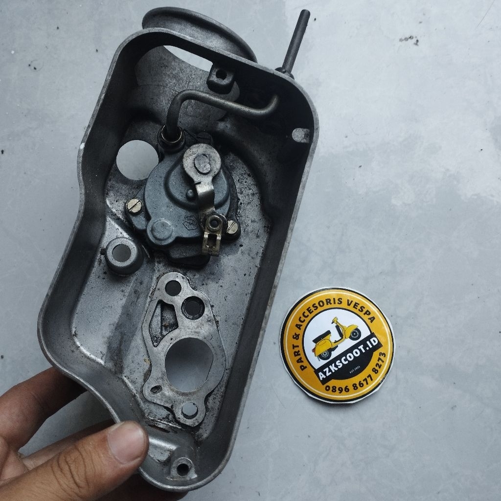 Mangkok Karburator Vespa Excel Original Copotan (pompa oli)