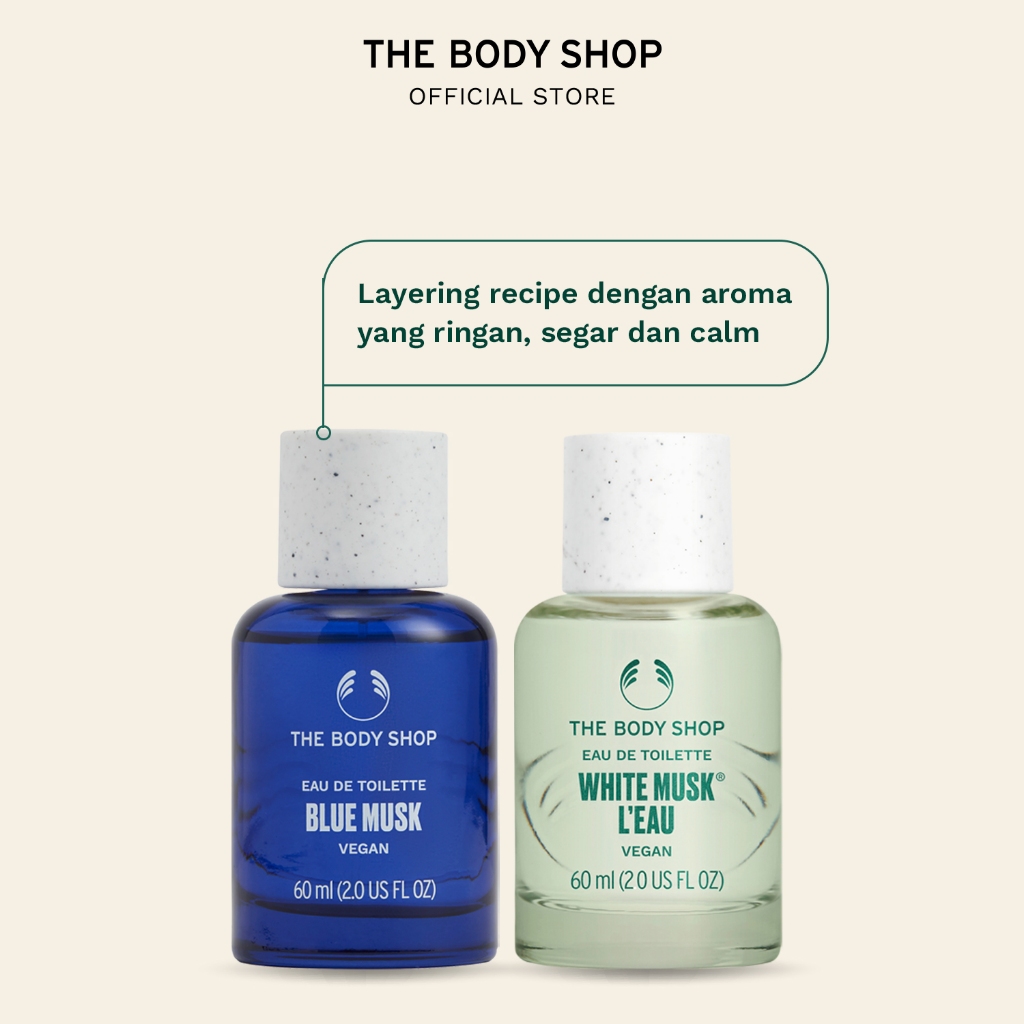 The Body Shop Cool Mist - Blue Musk & White Musk L'Eau Layering