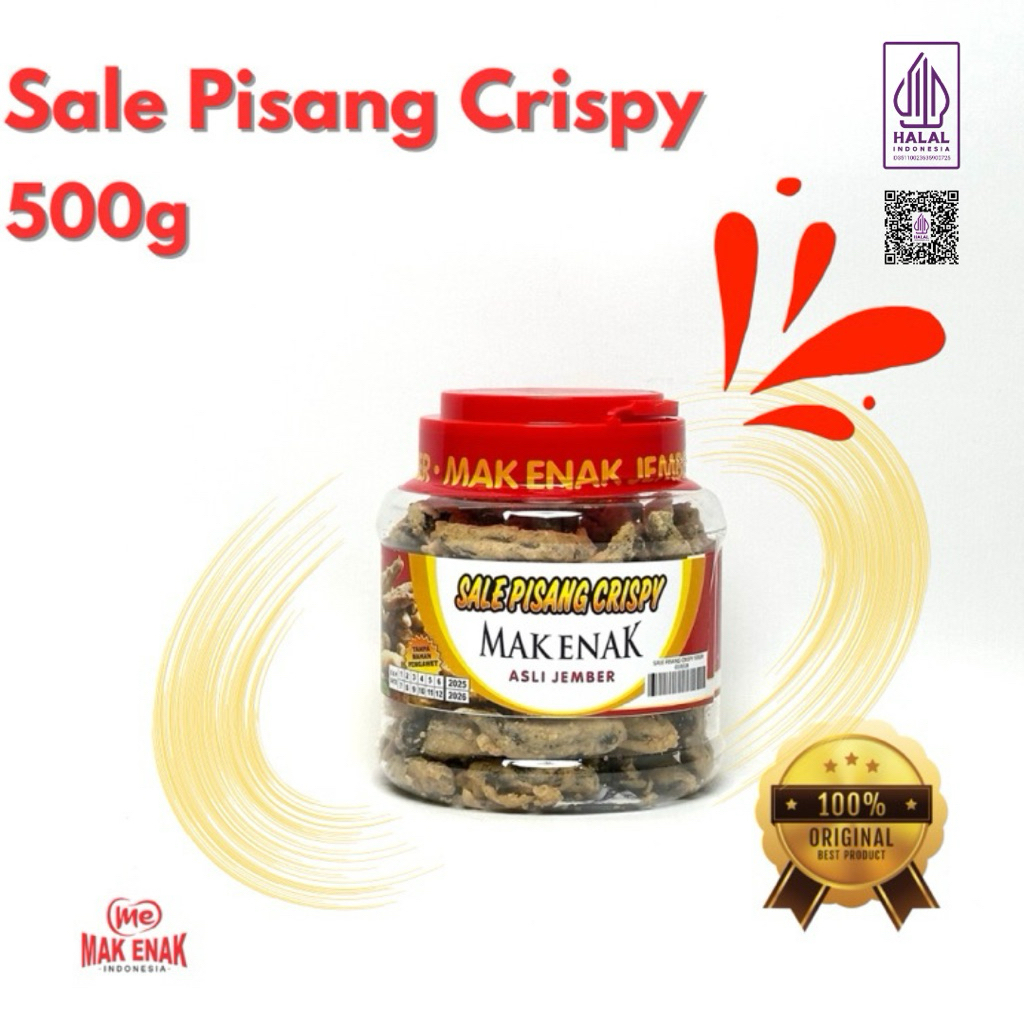 

SALE PISANG CRYSPY 500 GRAM | MAK ENAK INDONESIA | MASJID AL FAWWAZ BAROKAH