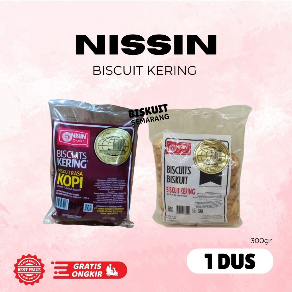 

1 Dus Nissin Biskuit Kering Original isi 30pcs BISKUIT SEMARANG