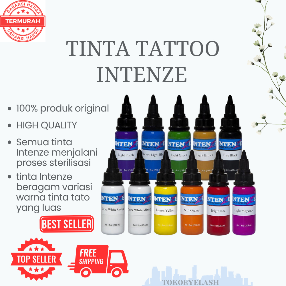 15ml TINTA TATO INTENZE TATO/TATTOO/TATOO