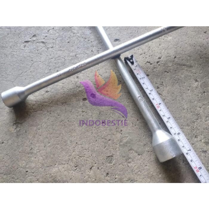 Kunci Roda Mobil Palang Ban Mobil 4 Way Lug Wrench Cross 17-19-21-23mm IB88